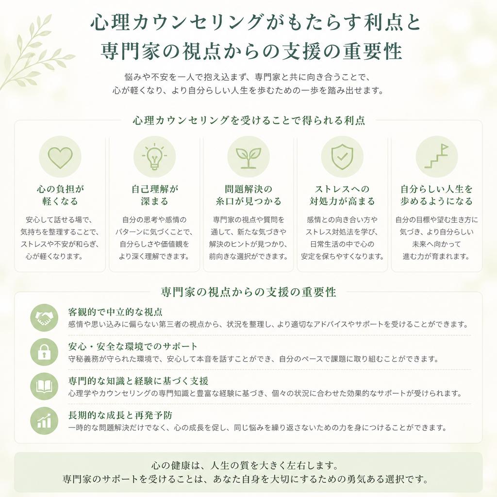 専門家による支援の重要性