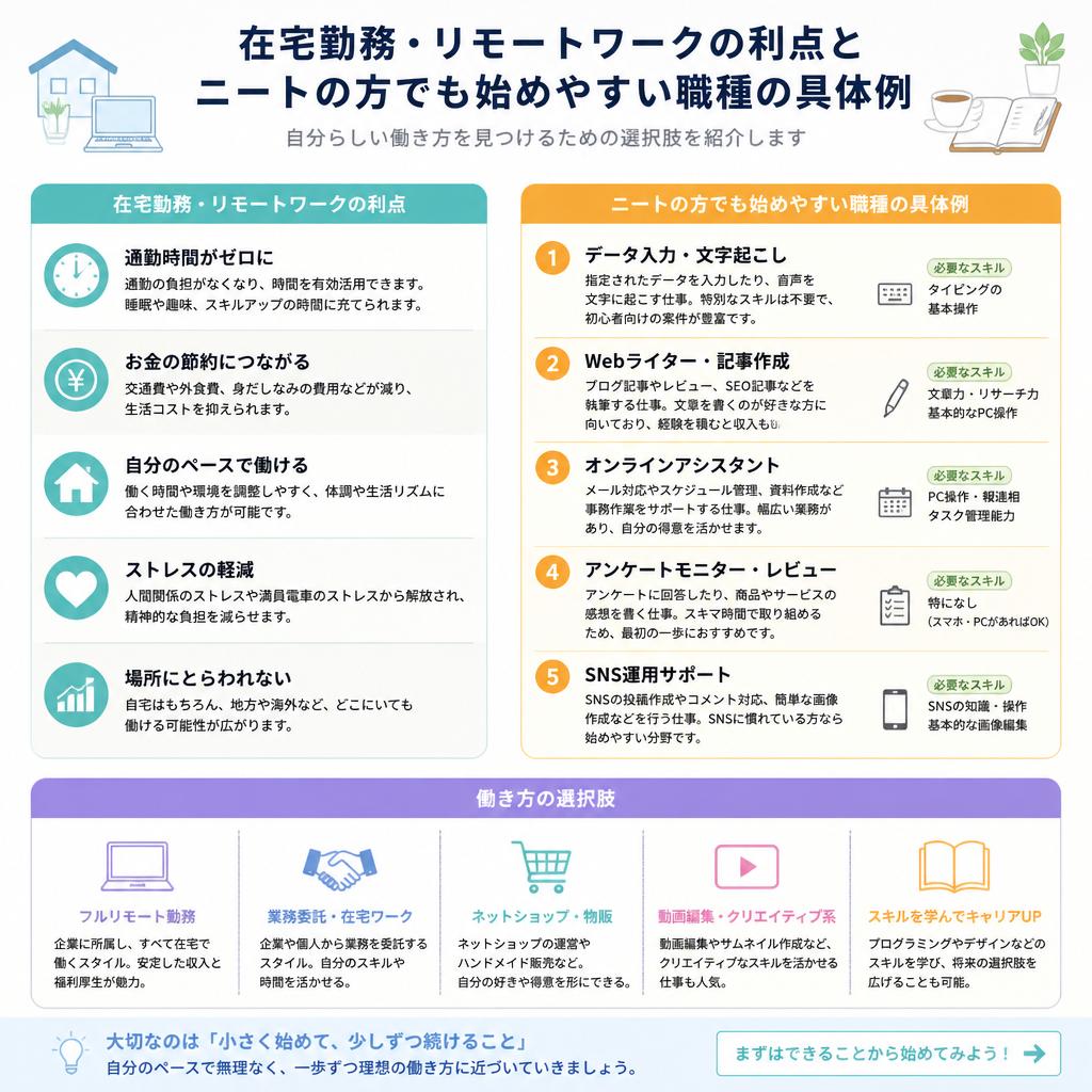 在宅勤務がもたらす新たな可能性