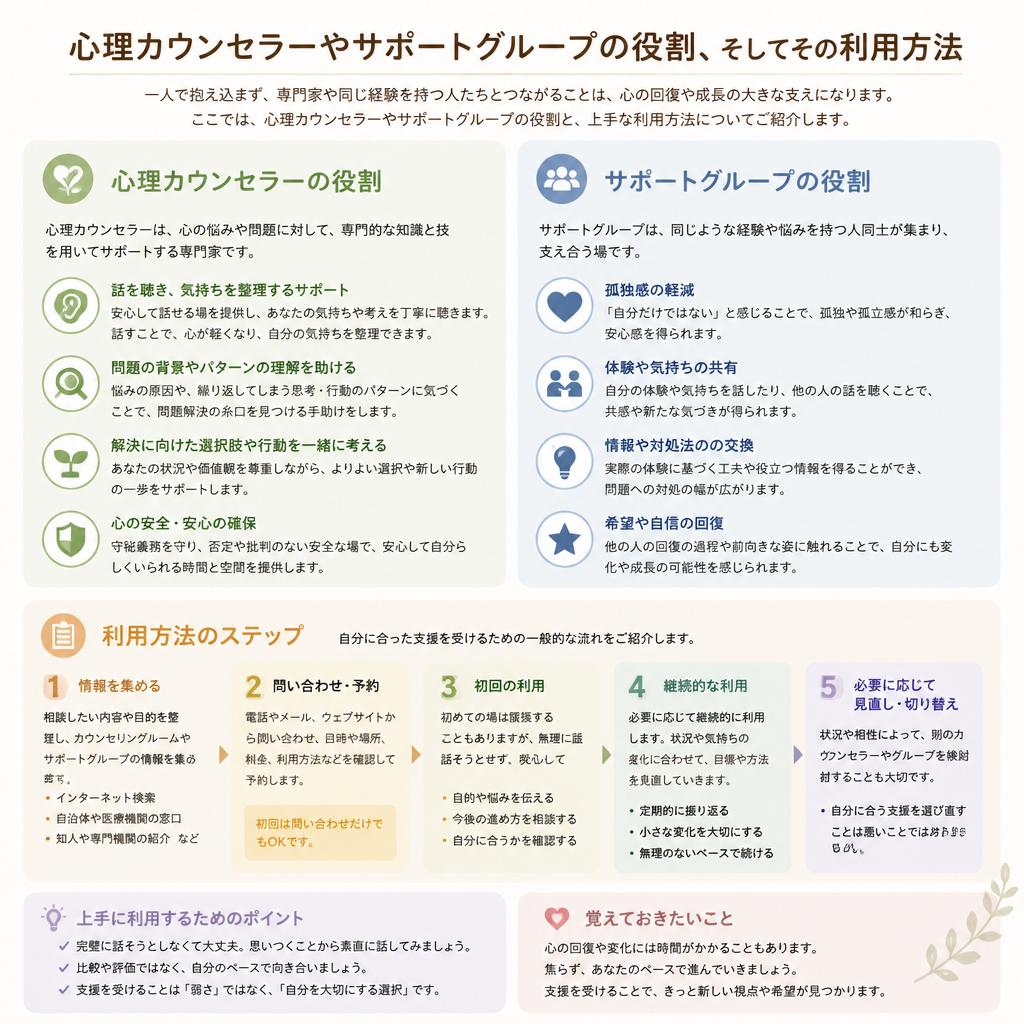 専門家のサポートが重要