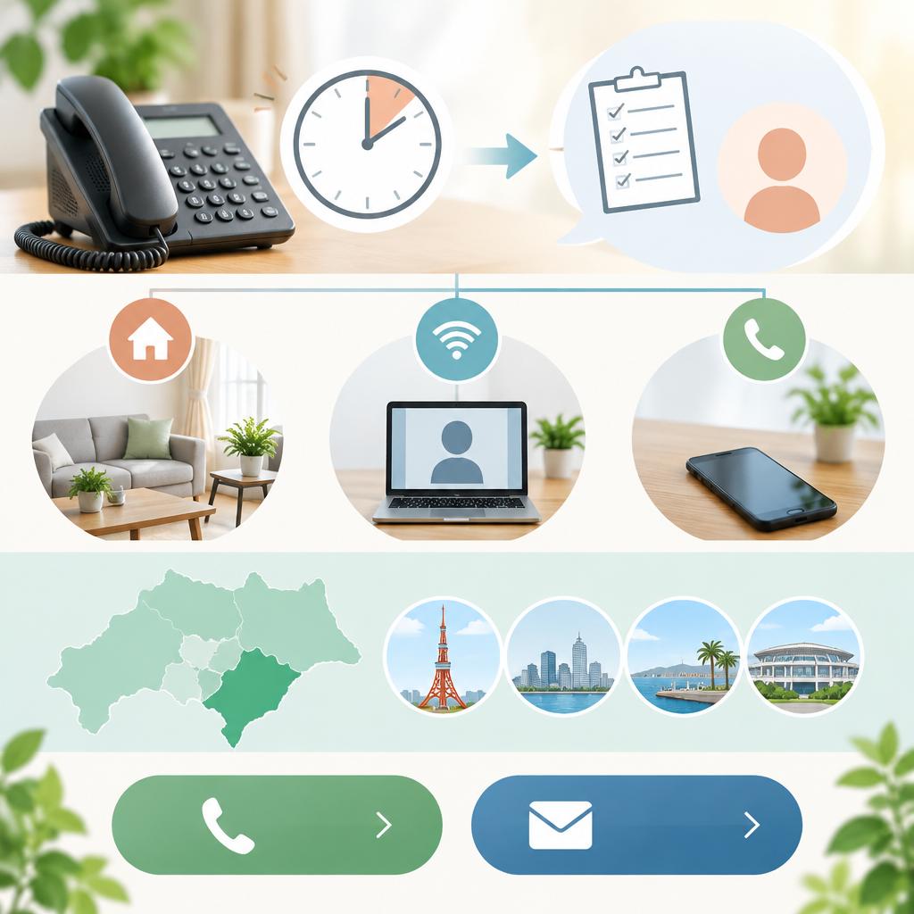 まずは30分の無料電話相談から。お子さまに合う支え方を一緒に考えませんか